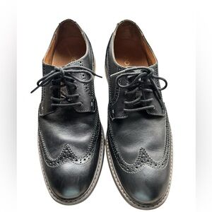 Vionic Men’s Black Leather Wingtip Oxford Dress Shoes Size 8.5 Brogue Classic Vionic Men main image 2